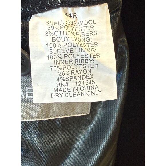 Michael Kors Pike Overcoat Men’s 44R Black Classic Fit Wool-Blend Long Coat NWT - Picture 6 of 11